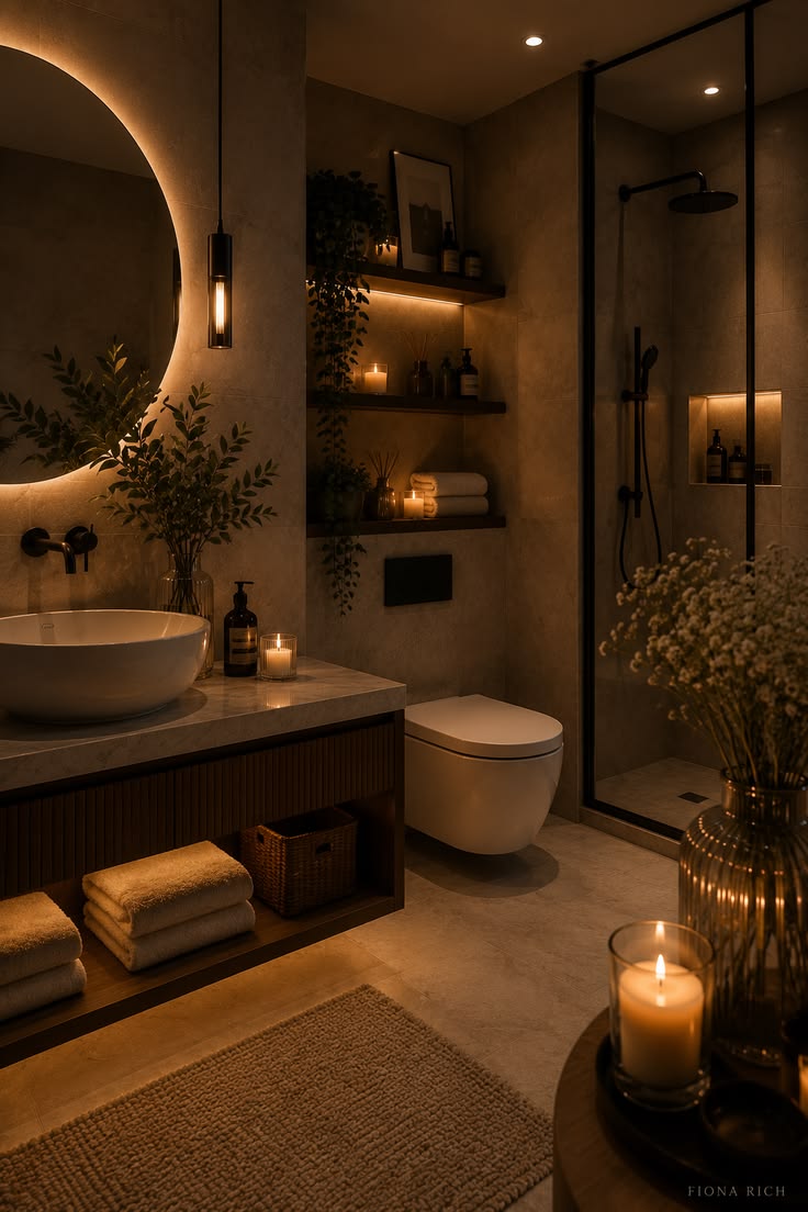 Cozy Luxury bathroom